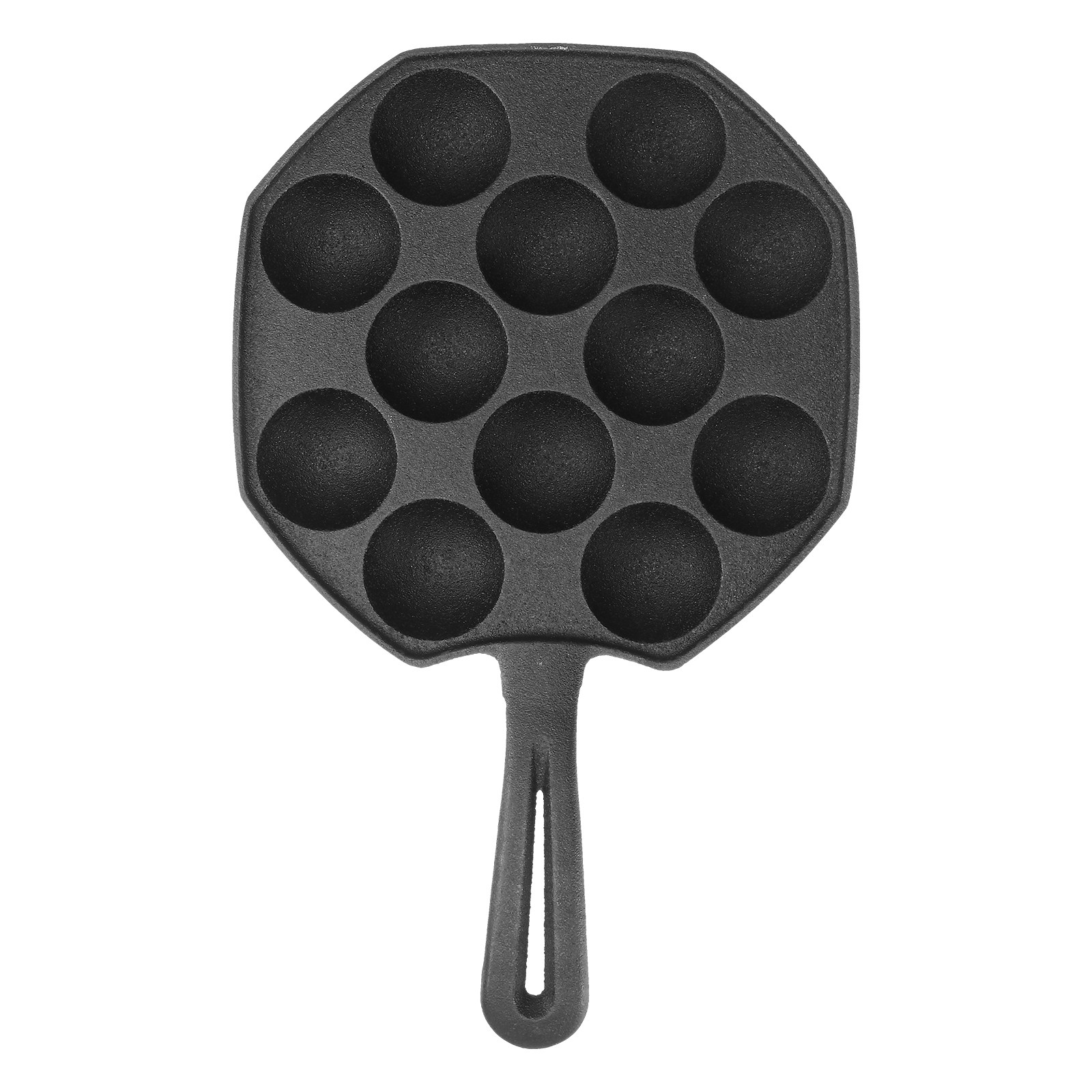 Takoyaki Grill Plate - 12 Molds Takoyaki Pan Cast Iron