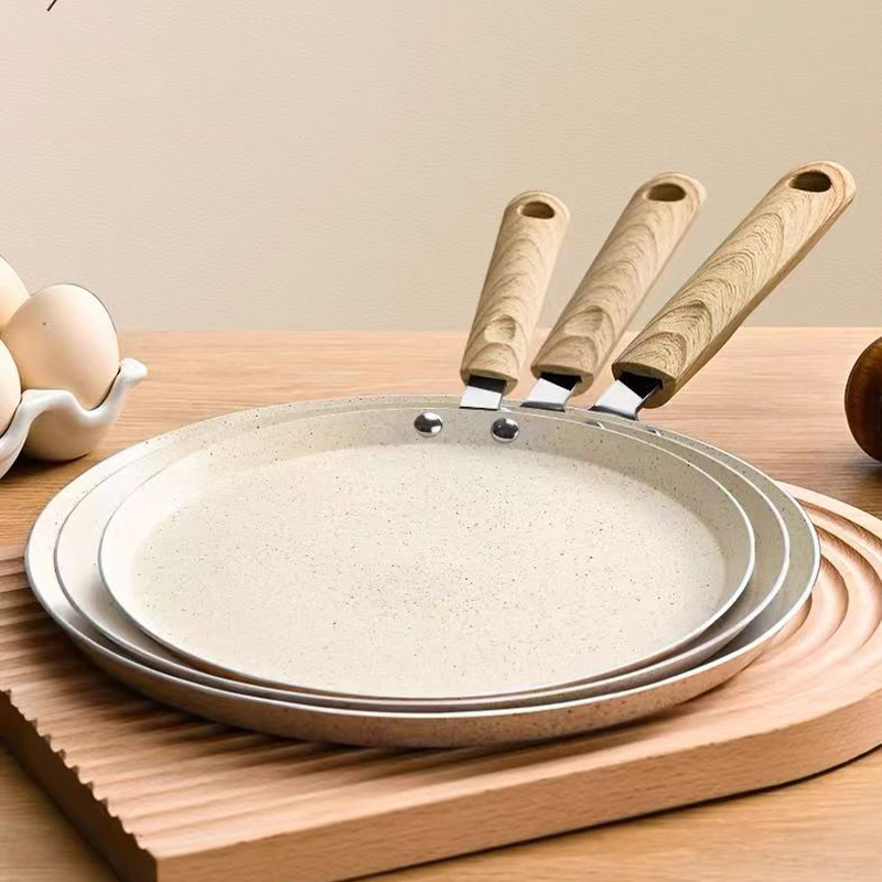 Danish Pancake Pan - 10In Thickened Omelet Pan Pizza Frying