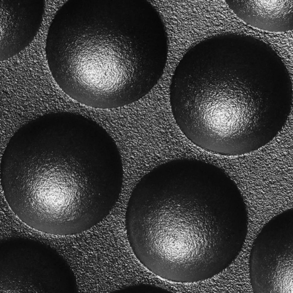 Takoyaki Grill Plate - 12 Holes Octopus Baking Mold Cast