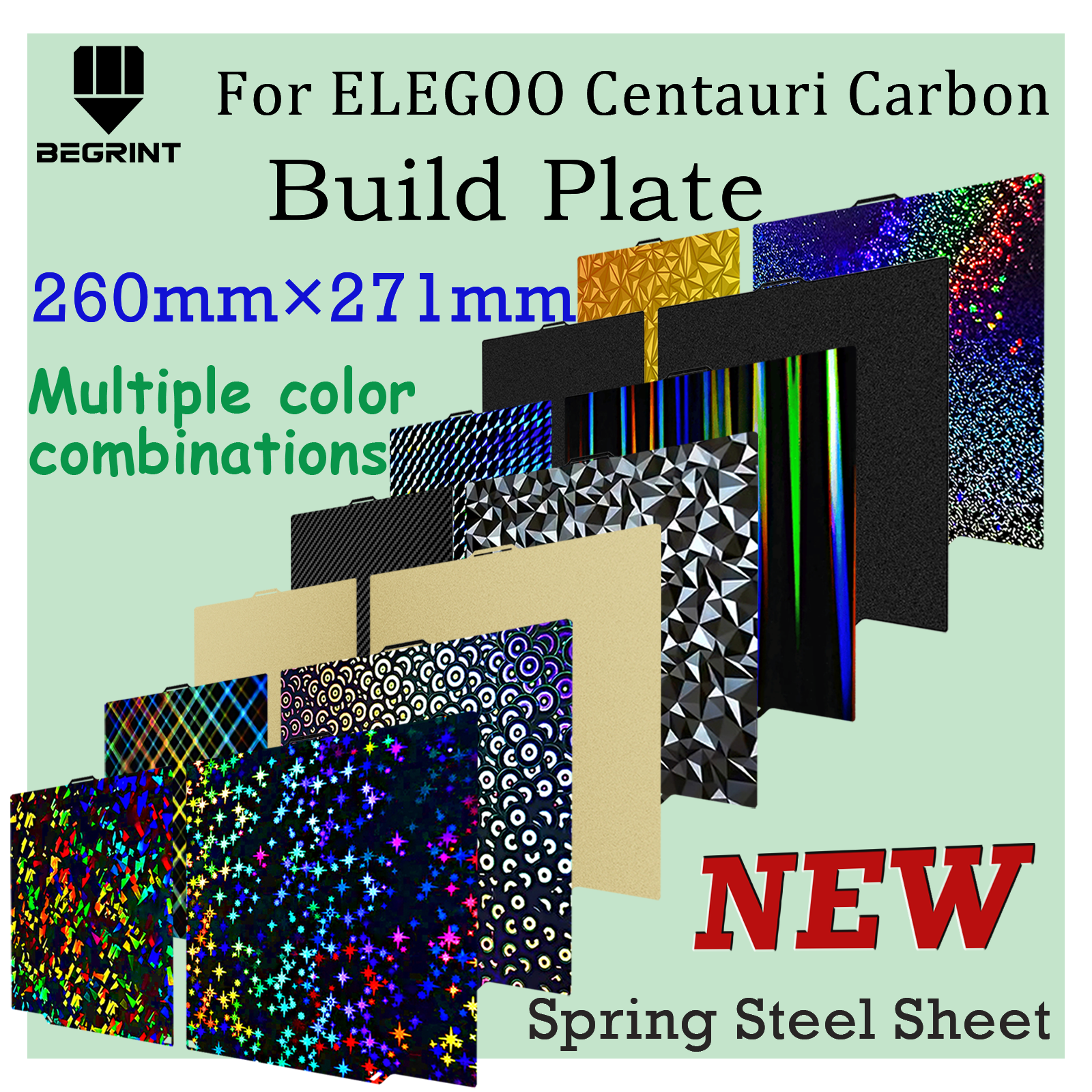 Crepe Pan Carbon - Build Plate for Elegoo Centauri Carbon