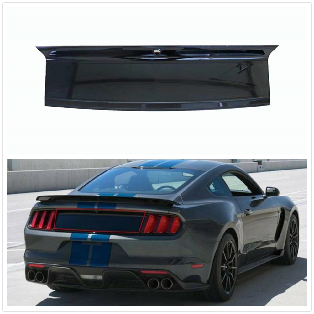 Crepe Pan Carbon - Rear Bumper Guard Plate For Ford