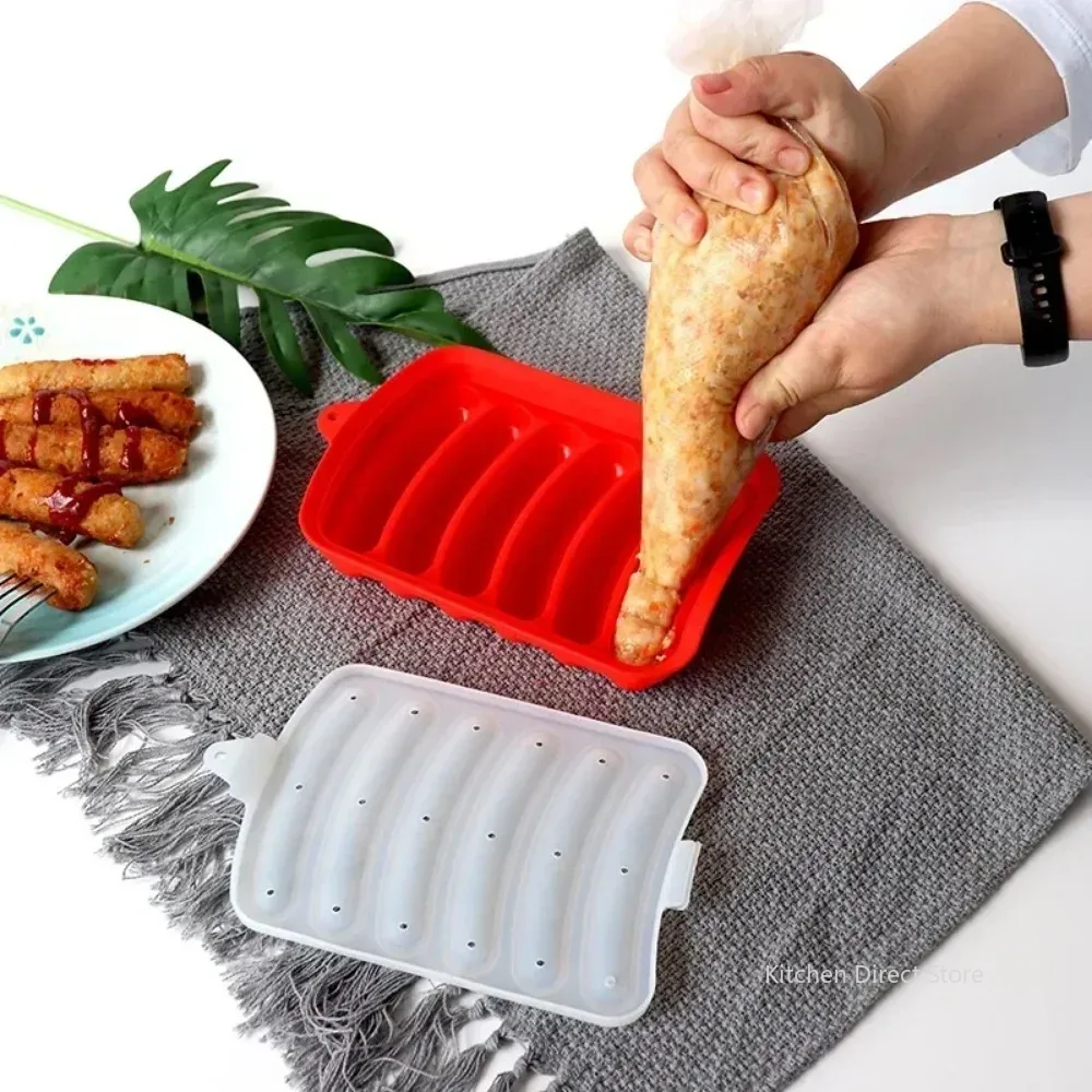 Sausage Maker Mould 6 Grids Si - Hot Dog Press のレビューと価格