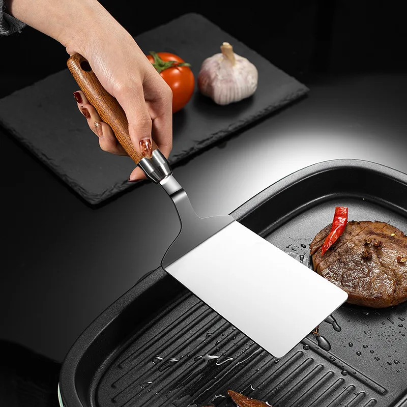 Stainless Steel Square Head St - Okonomiyaki Spatula のレビューと価格