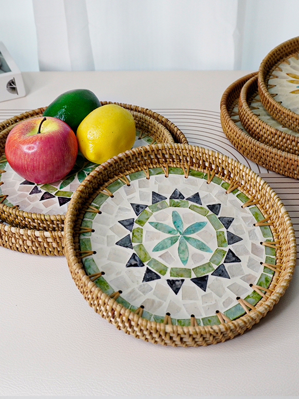 Handwoven ell Fruit Tray Break - Dim Sum Basket のレビューと価格