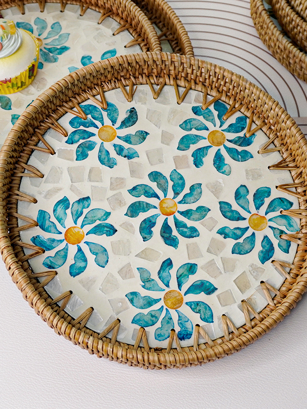 Handwoven ell Fruit Tray Break - Dim Sum Basket のレビューと価格