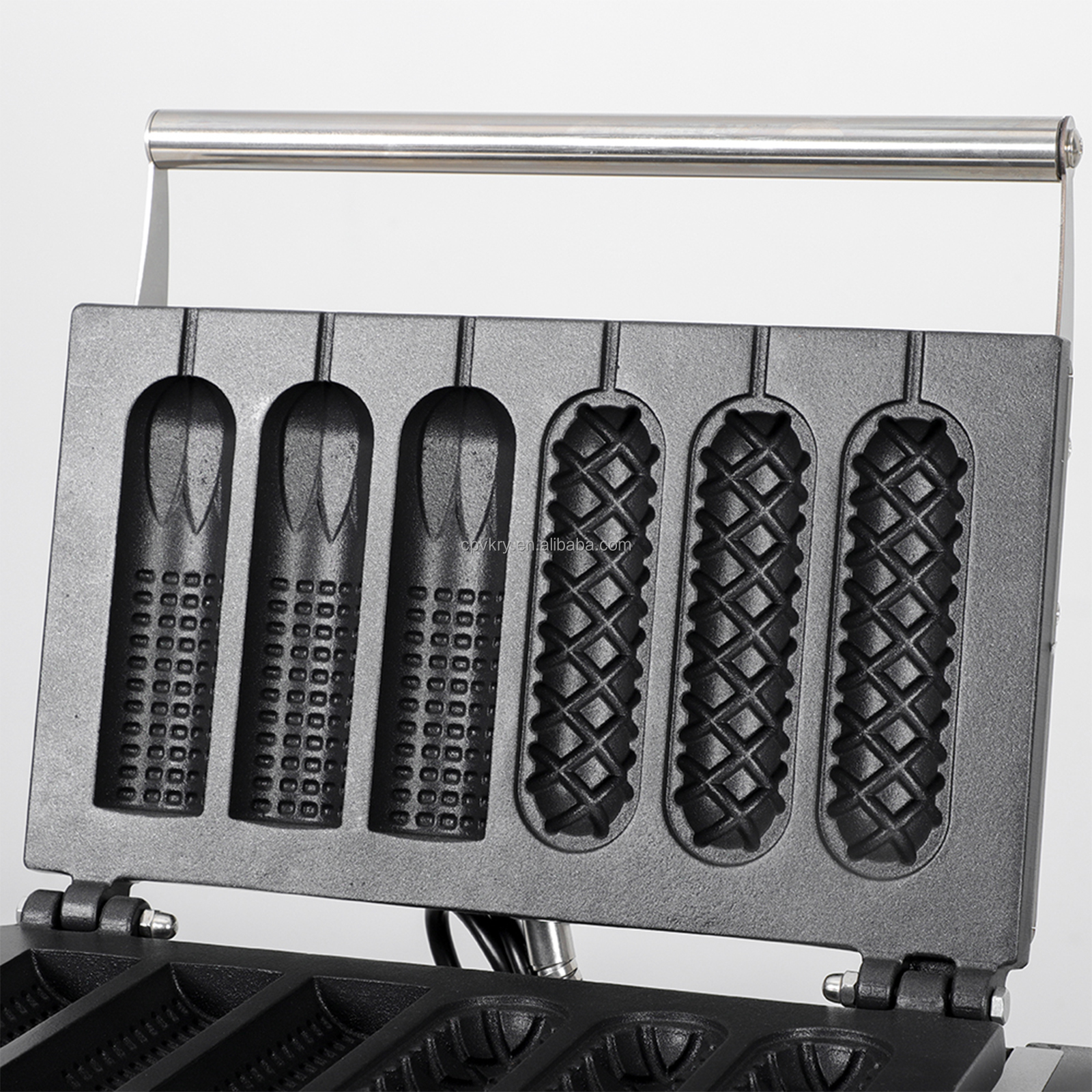 Electric 110/220V Hot Dog Waff - Corn Dog Stick のレビューと価格