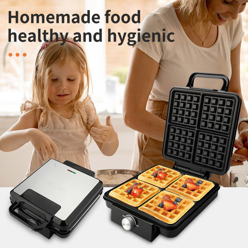 Reemix 4-Slice Belgian Mini Wa - Mini Pancake Griddle のレビューと価格
