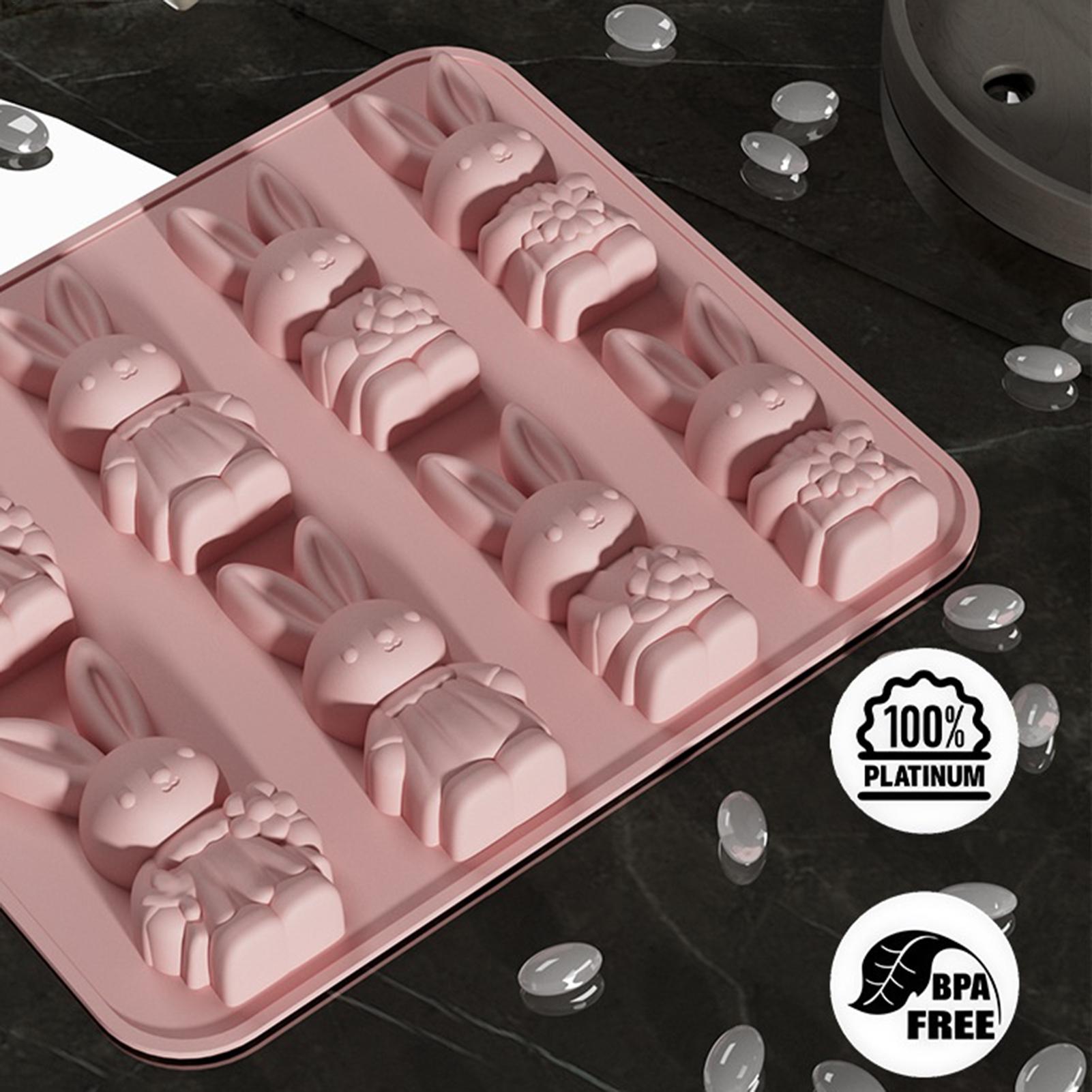 Easter Bunny Silicone Molds He - Bunny Cake Mold のレビューと価格