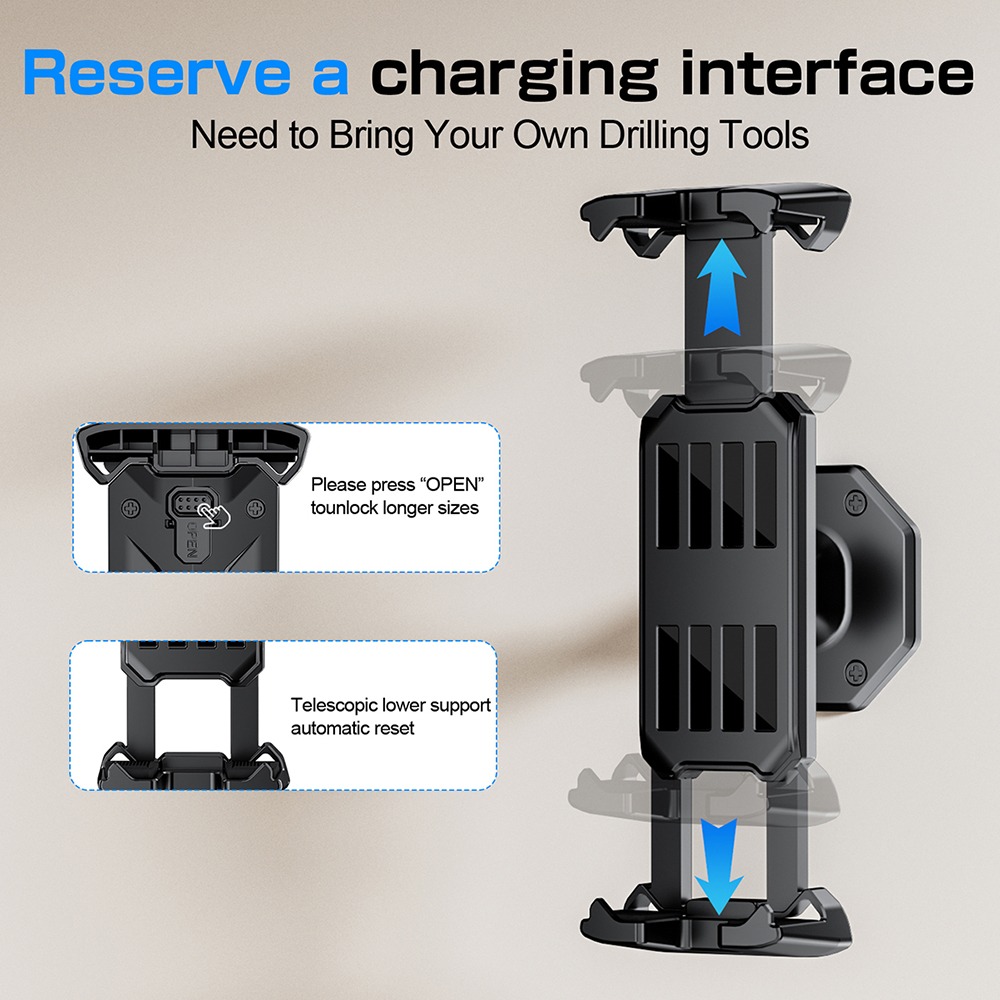 Wall Mount Phone Holder Tablet - Taco Stand Holder のレビューと価格