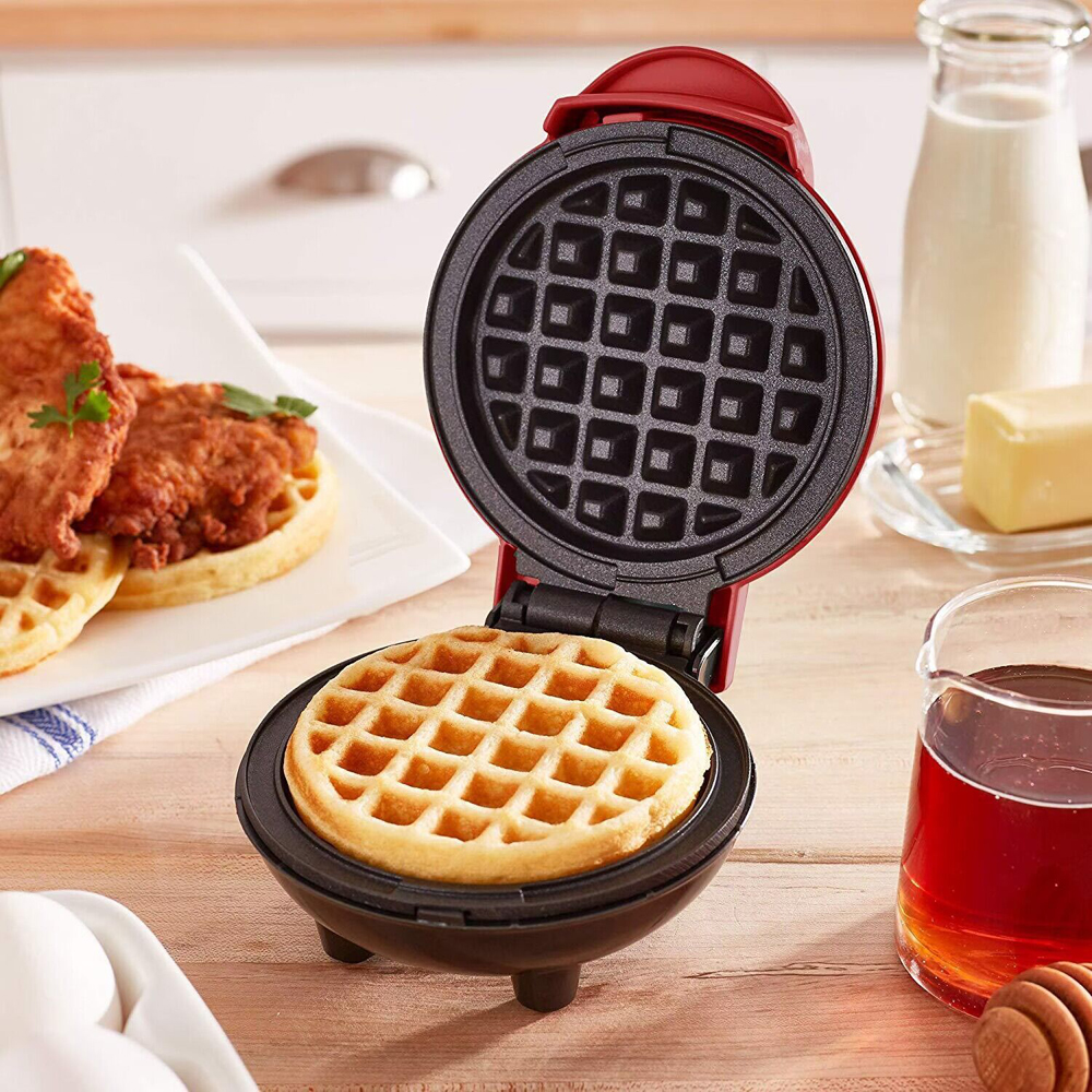 Mini Waffle Maker Bubble Egg C - Mini Pancake Griddle のレビューと価格