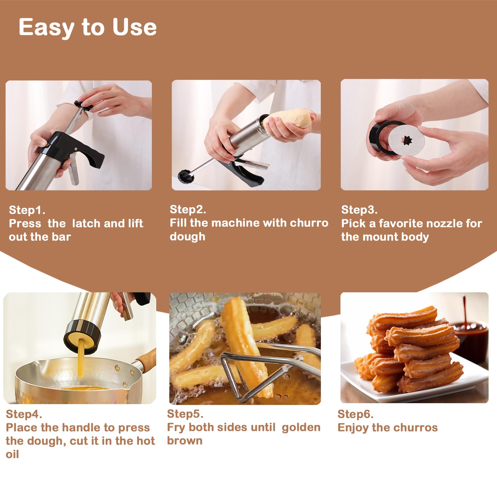 Traditional Churro Maker Machi - Churros Maker Gun のレビューと価格