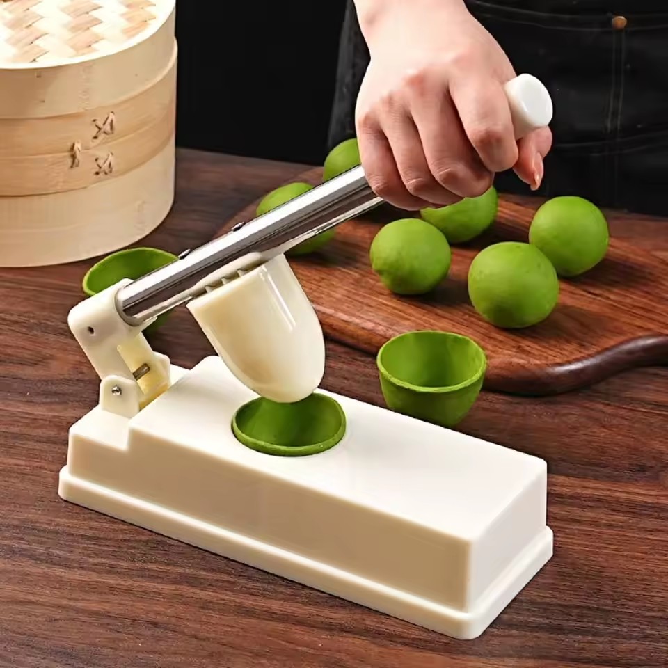 Hand Press Sweet Green Rice Ba - Dumpling Press Set のレビューと価格