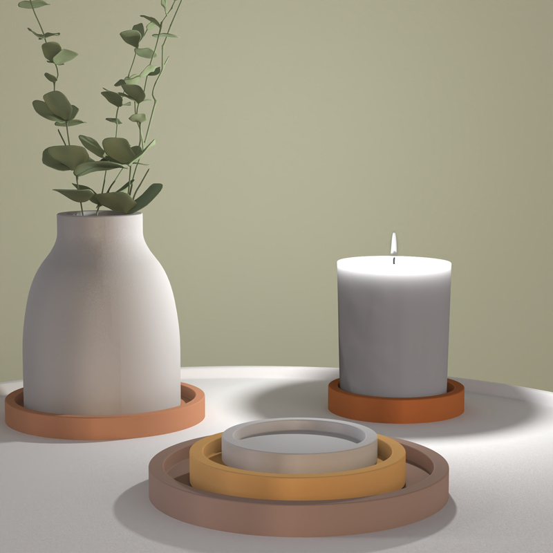 Concrete Tray Silicone Mold Ce - Potsticker Mold のレビューと価格