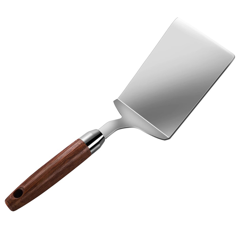 Stainless Steel Spatula with W - Okonomiyaki Spatula のレビューと価格