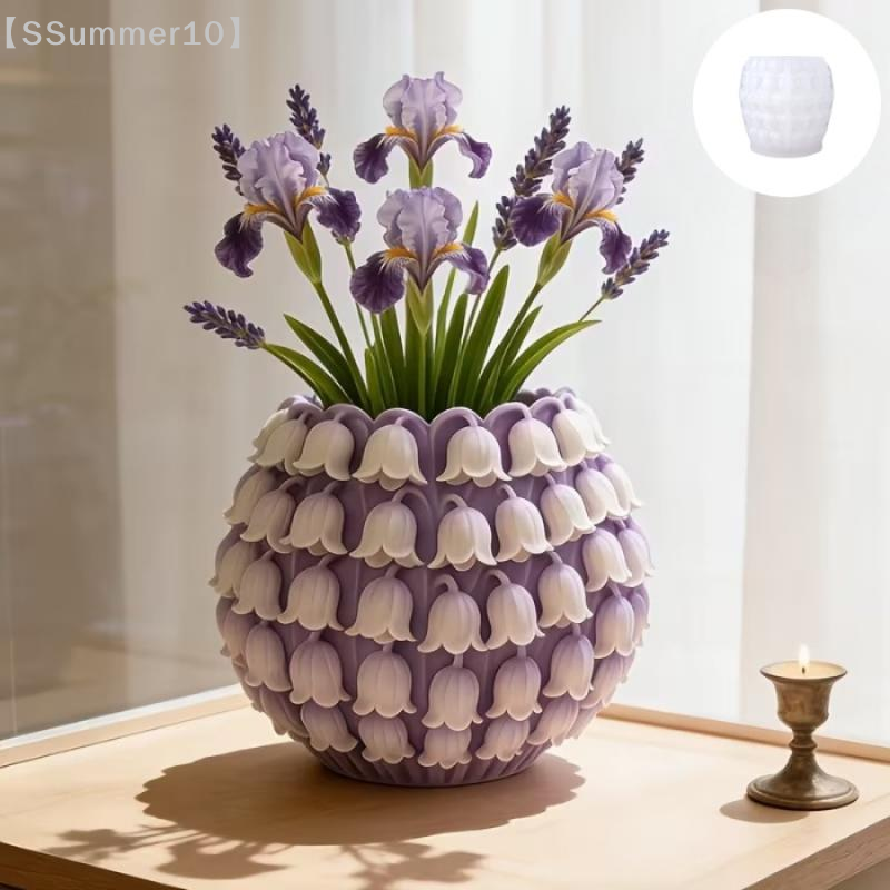 【SSummer10】3D Lily Valley Flow - Potsticker Mold のレビューと価格