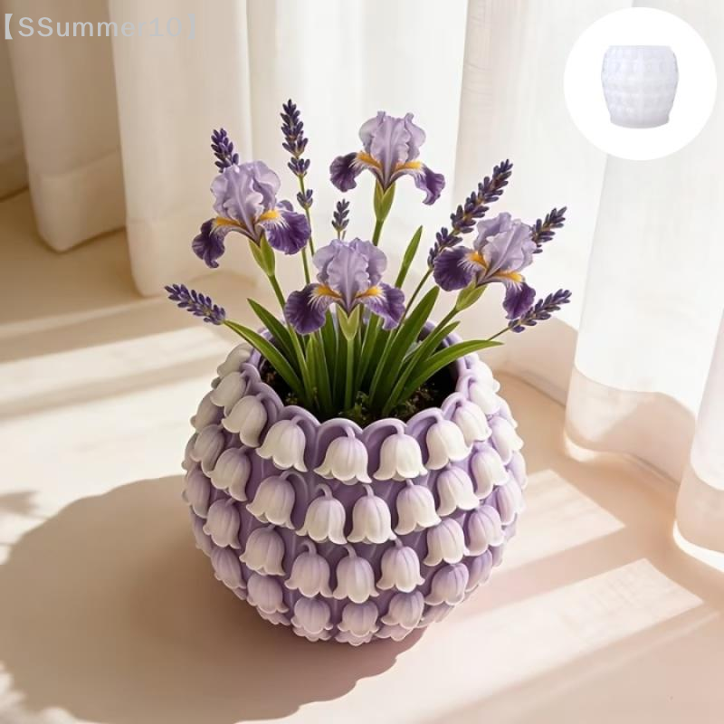 【SSummer10】3D Lily Valley Flow - Potsticker Mold のレビューと価格