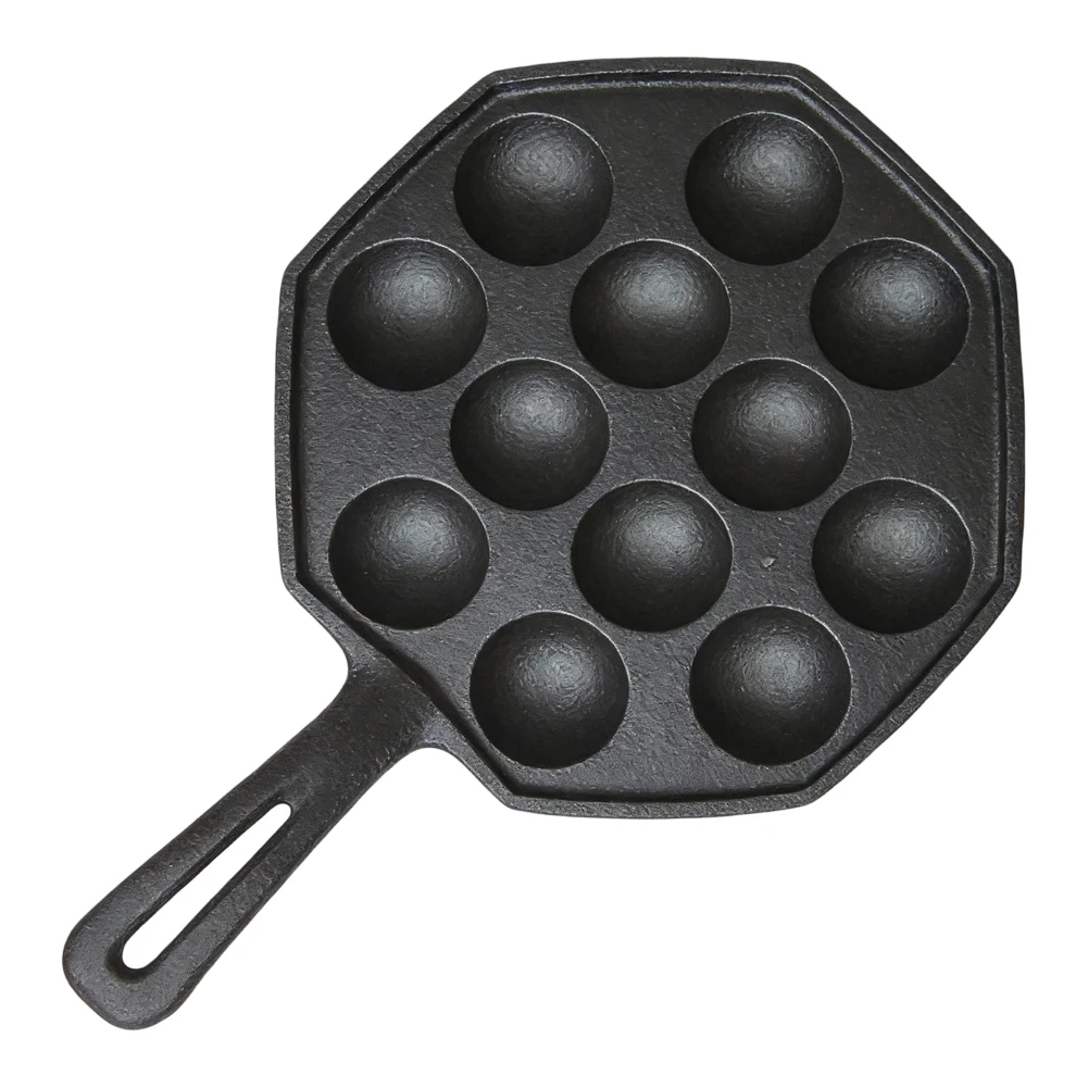 Cast Iron 12 Pits For Baking T - Takoyaki Grill Plate のレビューと価格