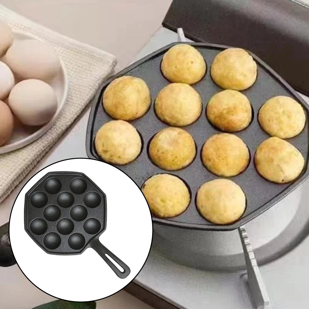 Cast Iron 12 Pits For Baking T - Takoyaki Grill Plate のレビューと価格