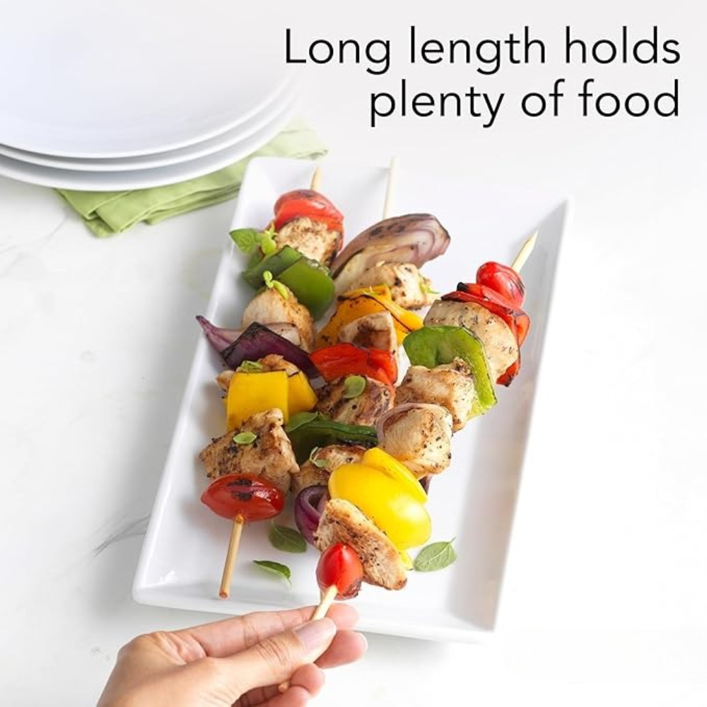 1350/90Pcs Natural BBQ Skewers - Corn Dog Stick のレビューと価格