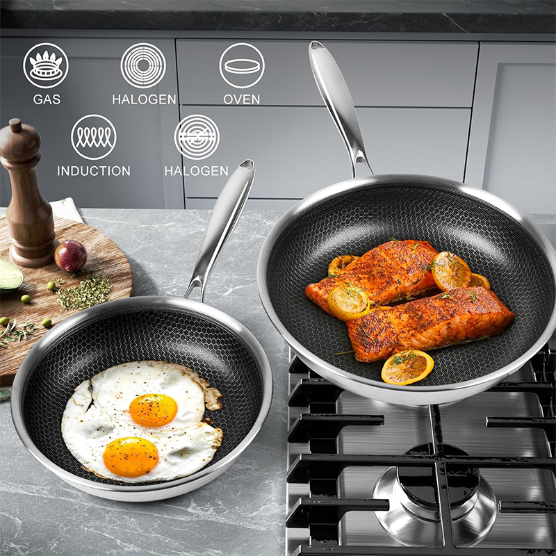 Stainless Steel Frying Pan wit - Egg Waffle Pan のレビューと価格
