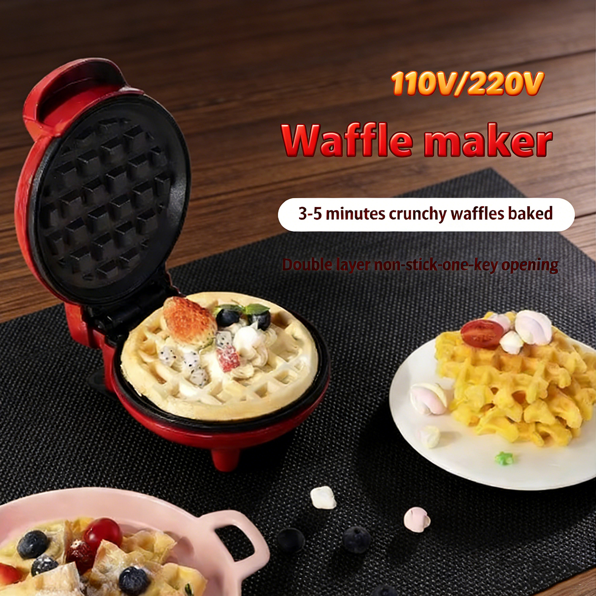 Sandwich Cake Baking Tray, Hou - Mini Pancake Griddle のレビューと価格