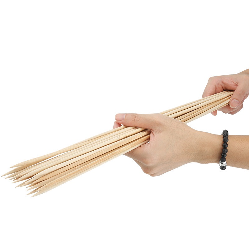 50cm x 6mm BBQ Bamboo Skewers  - Corn Dog Stick のレビューと価格