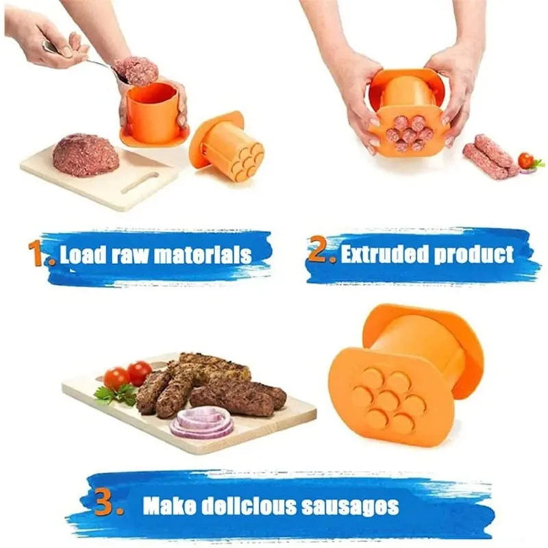 One Press Cevapcici Maker Kitc - Hot Dog Press のレビューと価格