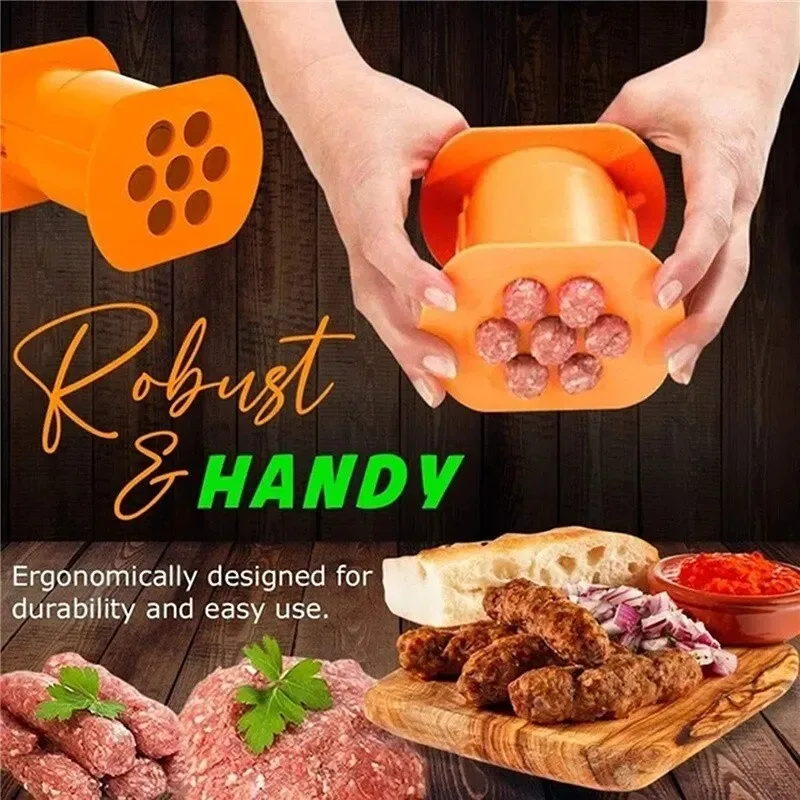 One Press Cevapcici Maker Kitc - Hot Dog Press のレビューと価格