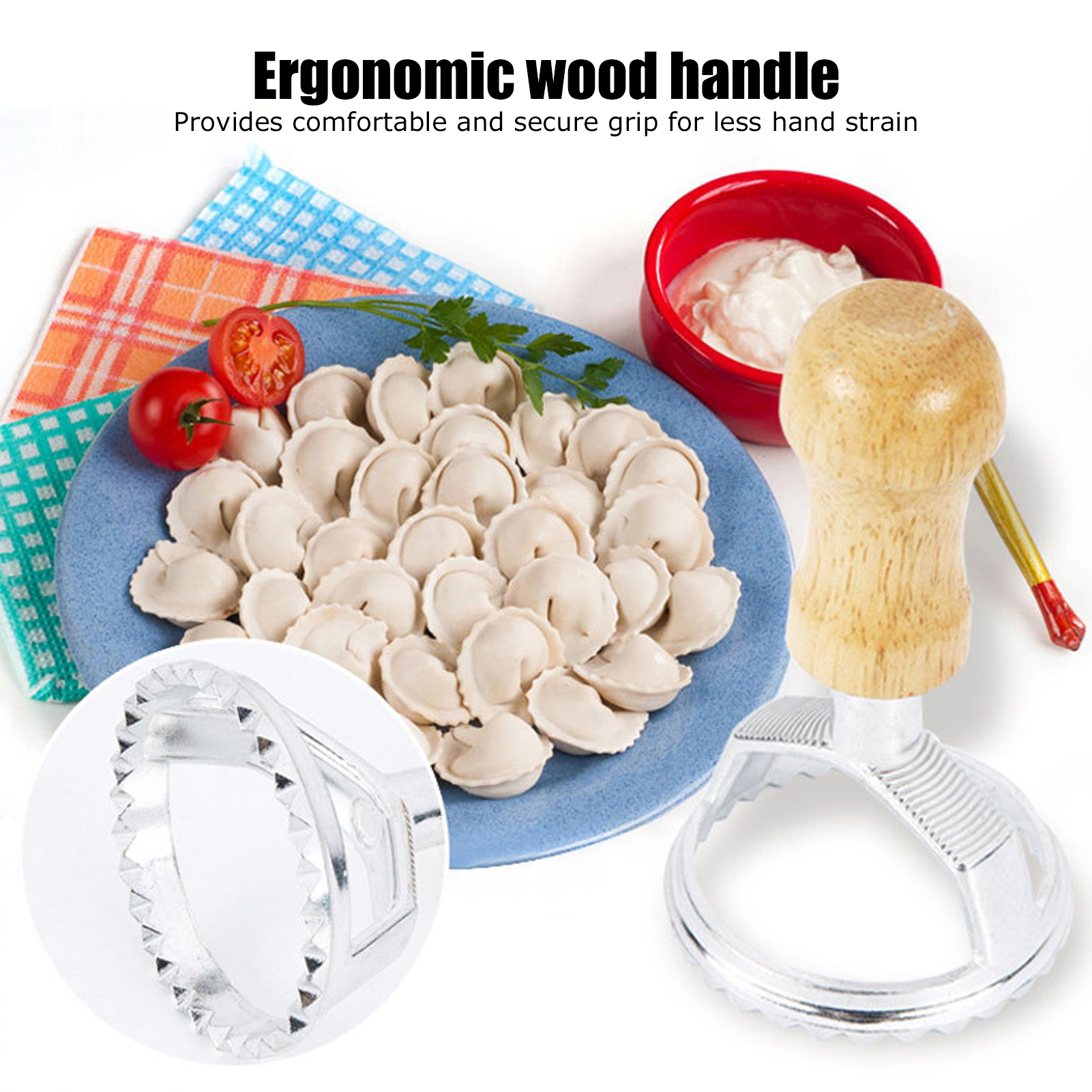 Dumpling Maker, Pastry Press M - Dumpling Press Set のレビューと価格