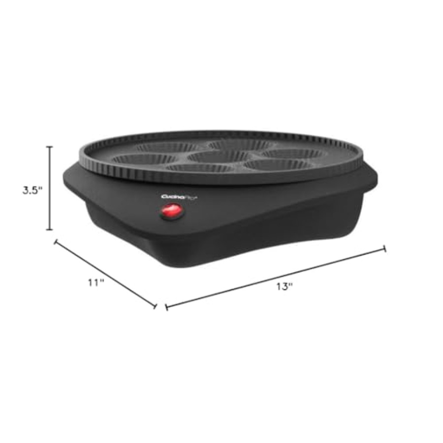 Ebelskiver Maker- Electric Non - Takoyaki Grill Plate のレビューと価格