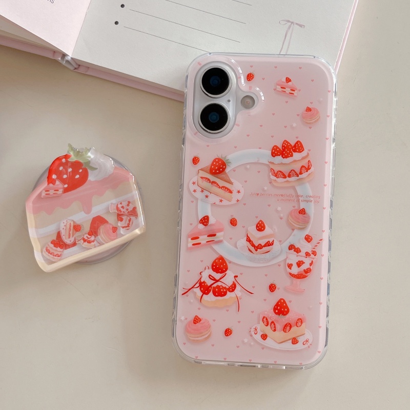 Cute Strawberry Cake Shaking B - Taco Stand Holder のレビューと価格