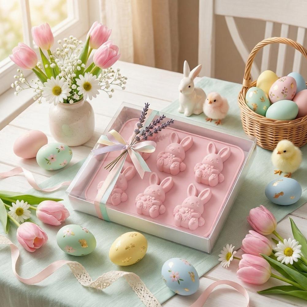 Easter Ice Tray Mold Easter Bu - Bunny Cake Mold のレビューと価格