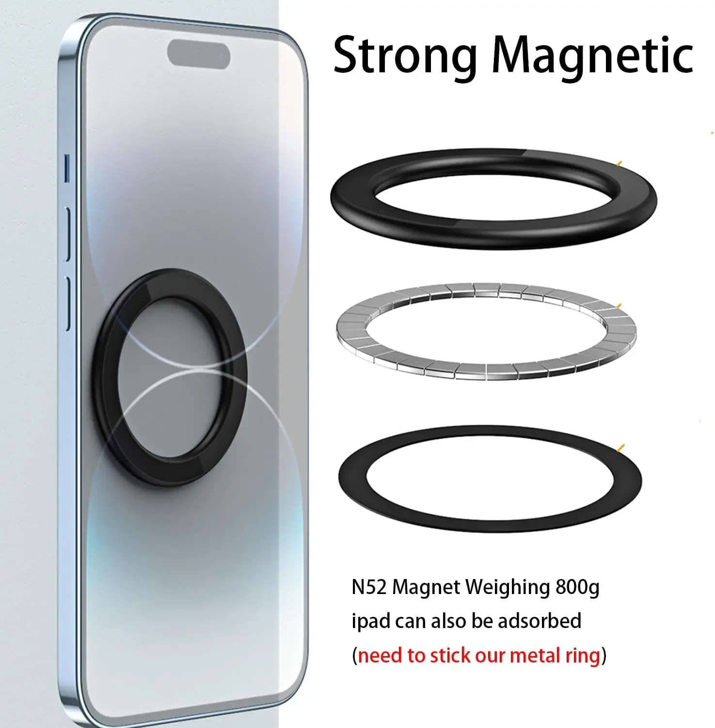 For MagSafe Magnetic Ring Hold - Taco Stand Holder のレビューと価格