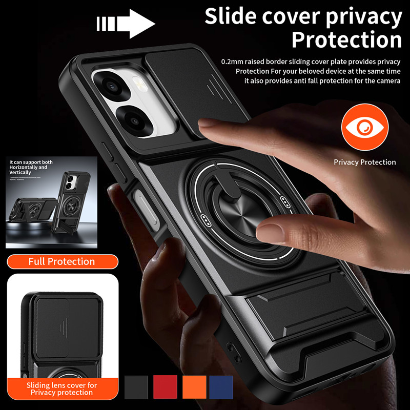 Armor Phone Case For Oppo A6x  - Taco Stand Holder のレビューと価格
