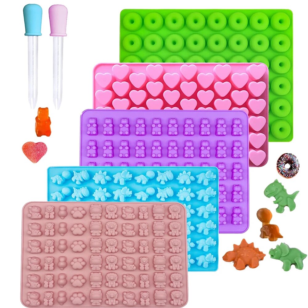 Gummy Bear Molds Silicone Mini - Donut Mold Silicone のレビューと価格