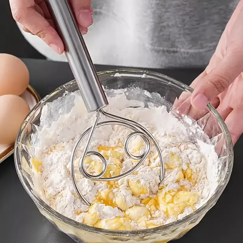 Danish Dough Whisk - Stainless - Danish Pancake Pan のレビューと価格