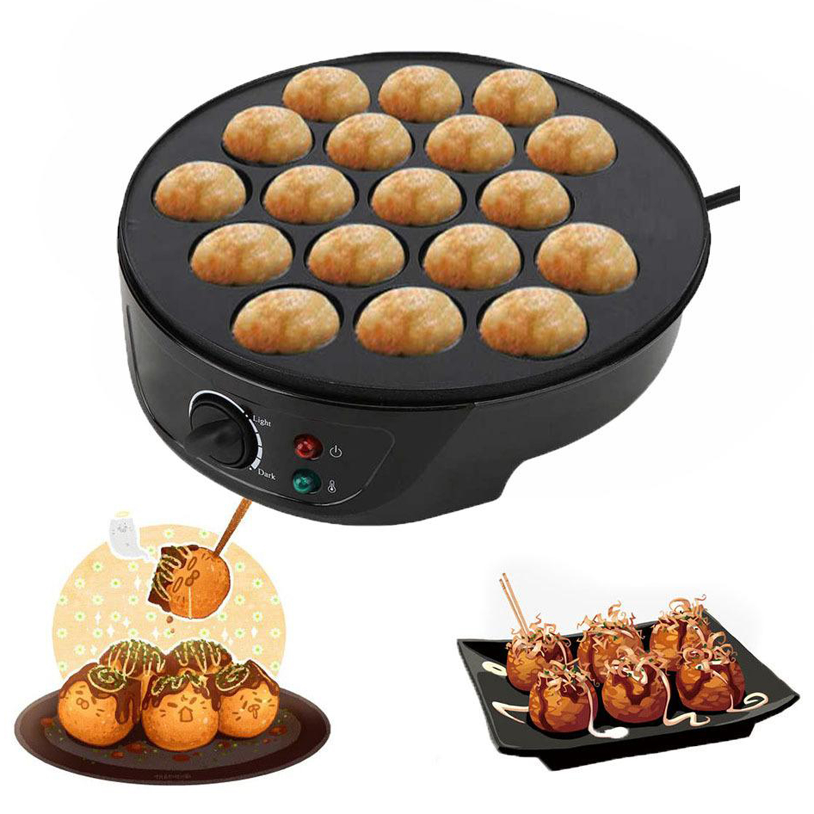 220V Baking Machine Household  - Takoyaki Grill Plate のレビューと価格