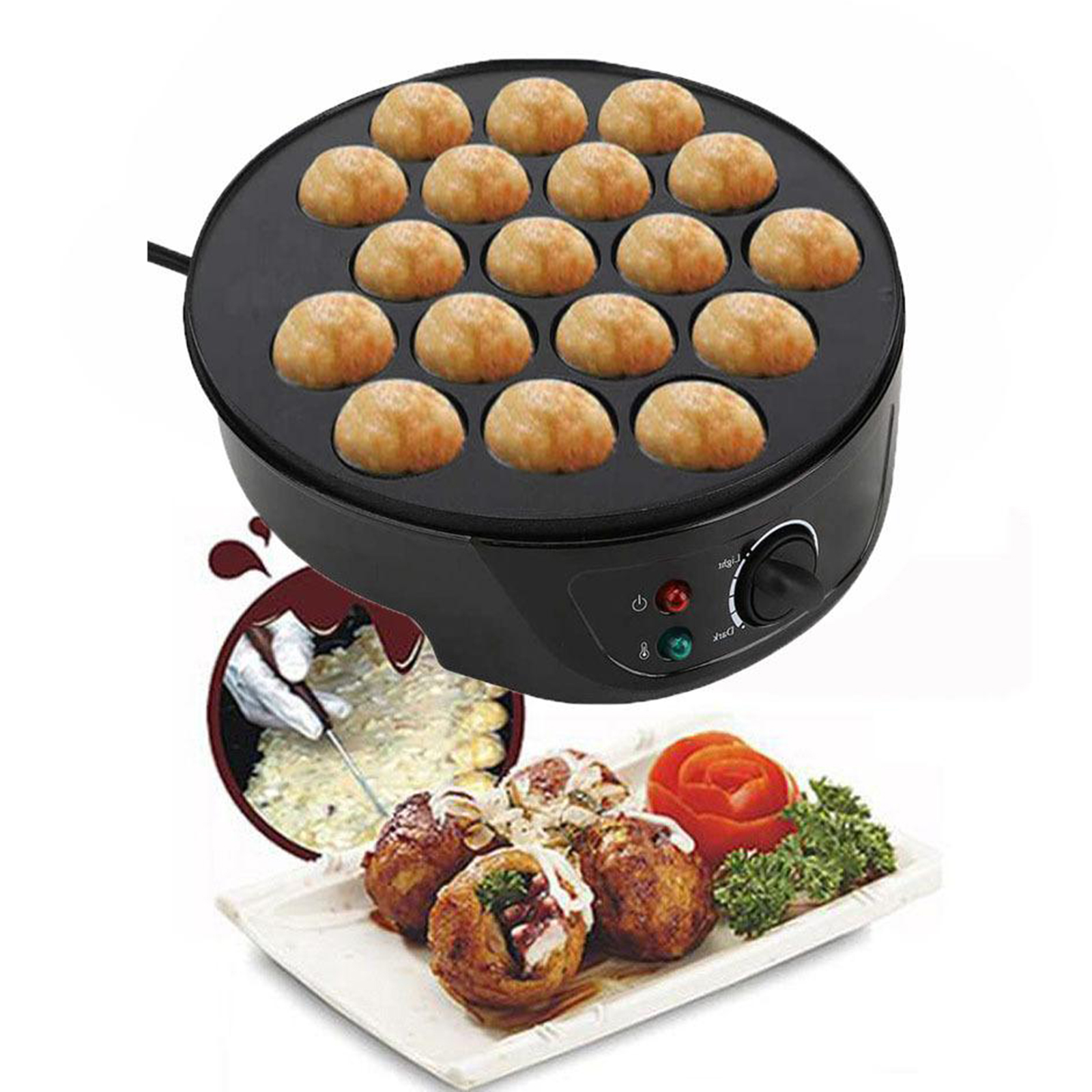 220V Baking Machine Household  - Takoyaki Grill Plate のレビューと価格
