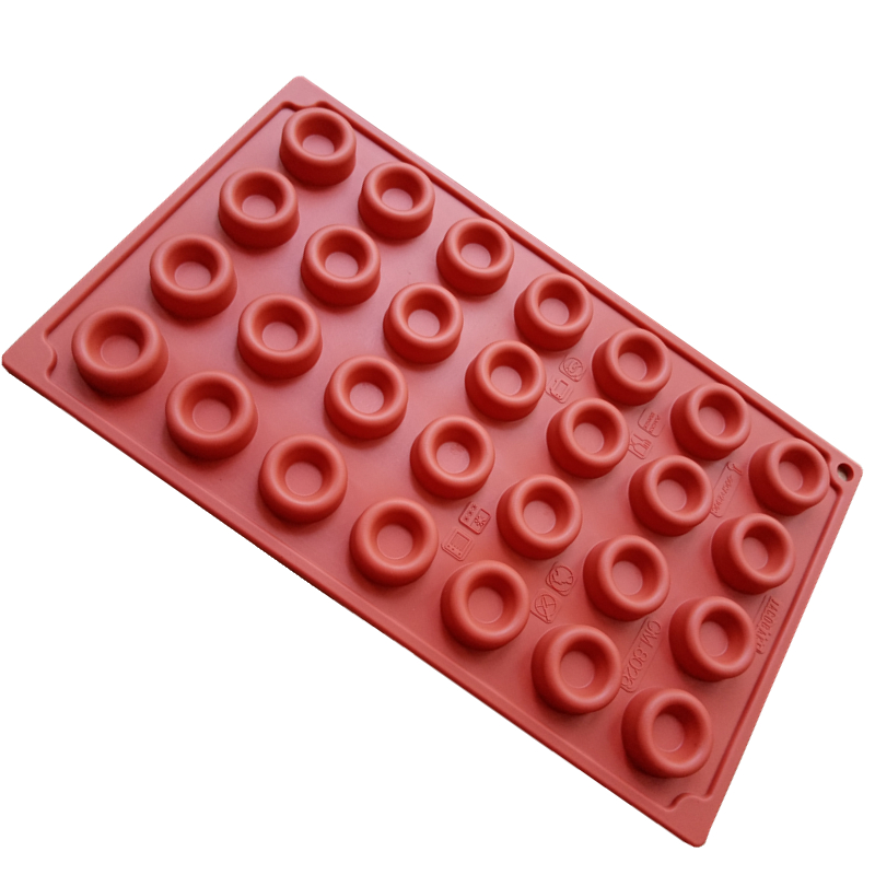 28 Cavities Mini Donut Mold Si - Donut Mold Silicone のレビューと価格