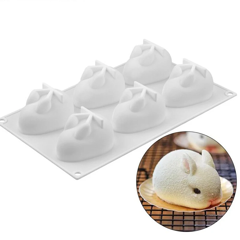 Silicone 3D Bunny Rabbit Cake  - Bunny Cake Mold のレビューと価格