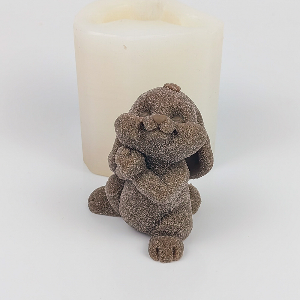 Praying Rabbit Moulds Soap Mol - Bunny Cake Mold のレビューと価格