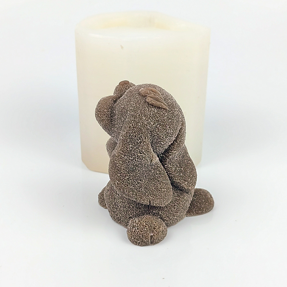 Praying Rabbit Moulds Soap Mol - Bunny Cake Mold のレビューと価格
