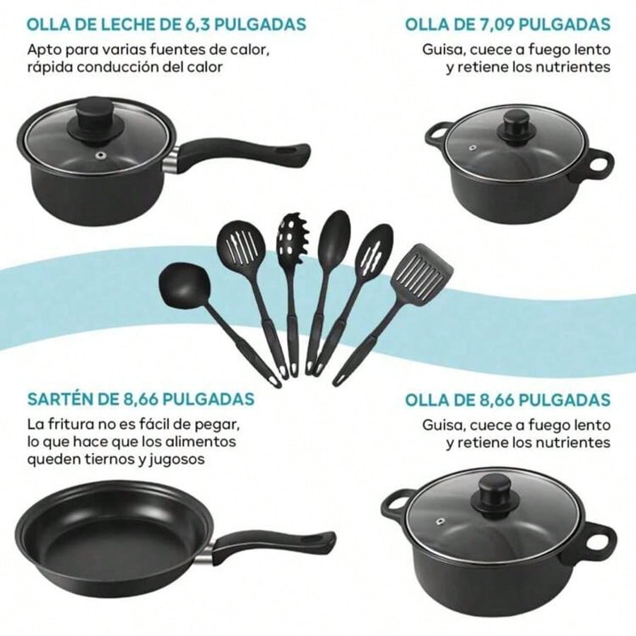 13 Piece Nonstick Kitchenware  - Cast Iron Corn のレビューと価格