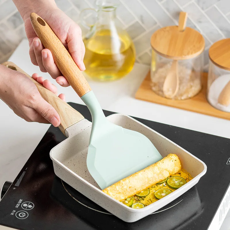 Non-stick Silicone Spatula Wid - Okonomiyaki Spatula のレビューと価格