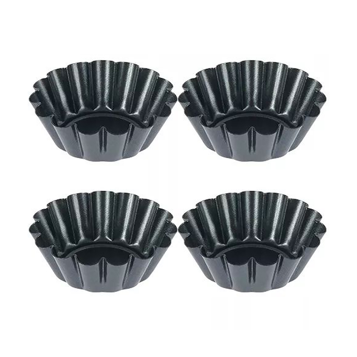 4PCS Mini Round Nonstick Tart  - Egg Waffle Pan のレビューと価格