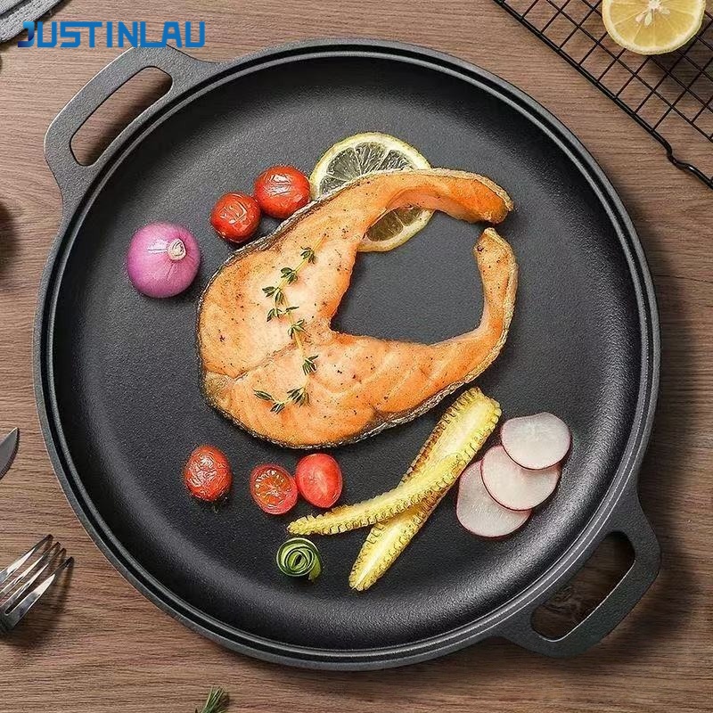 JUSTINLAU Double-Ear Frying Pa - Cast Iron Corn のレビューと価格