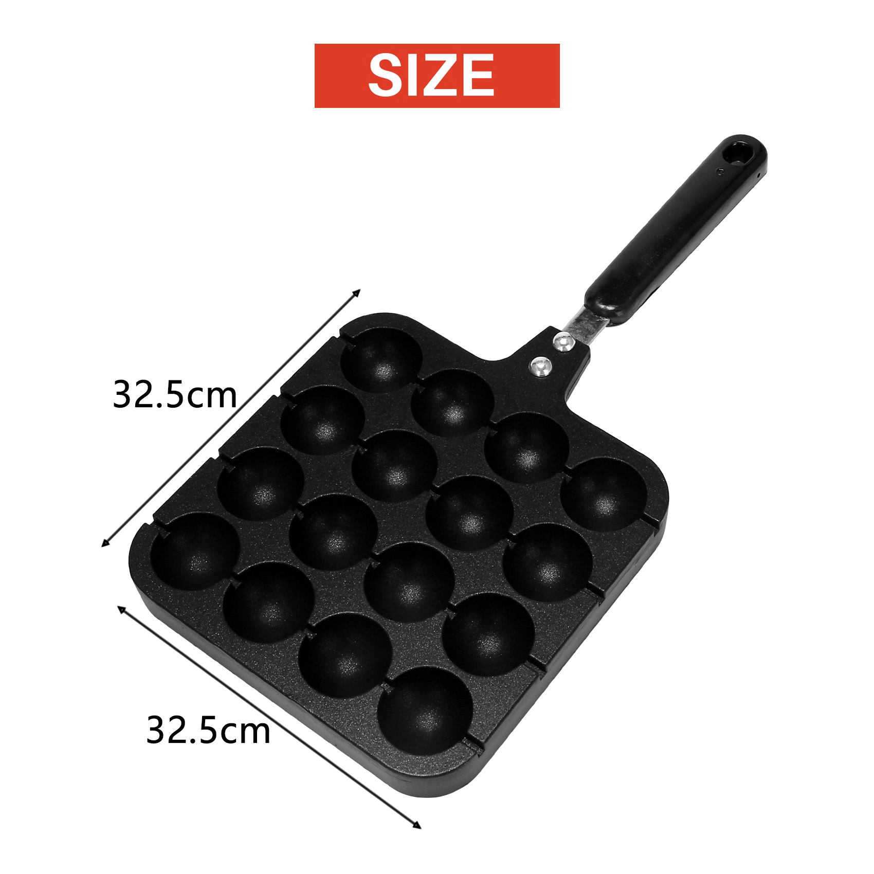 F-T 16 Holes Aluminum Takoyaki - Takoyaki Grill Plate のレビューと価格
