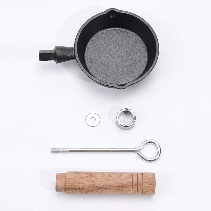 Egg Pan Cast Iron Skillet Fryi - Cast Iron Corn のレビューと価格