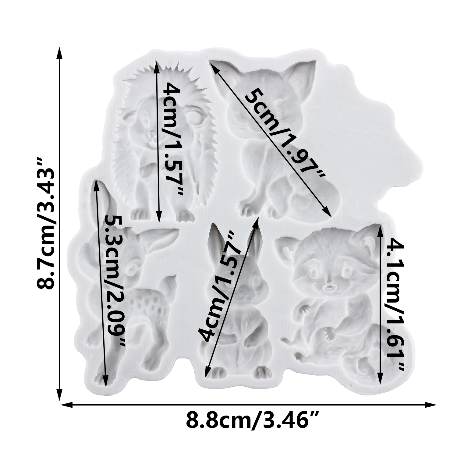 Animal Themed Silicone Molds F - Bunny Cake Mold のレビューと価格