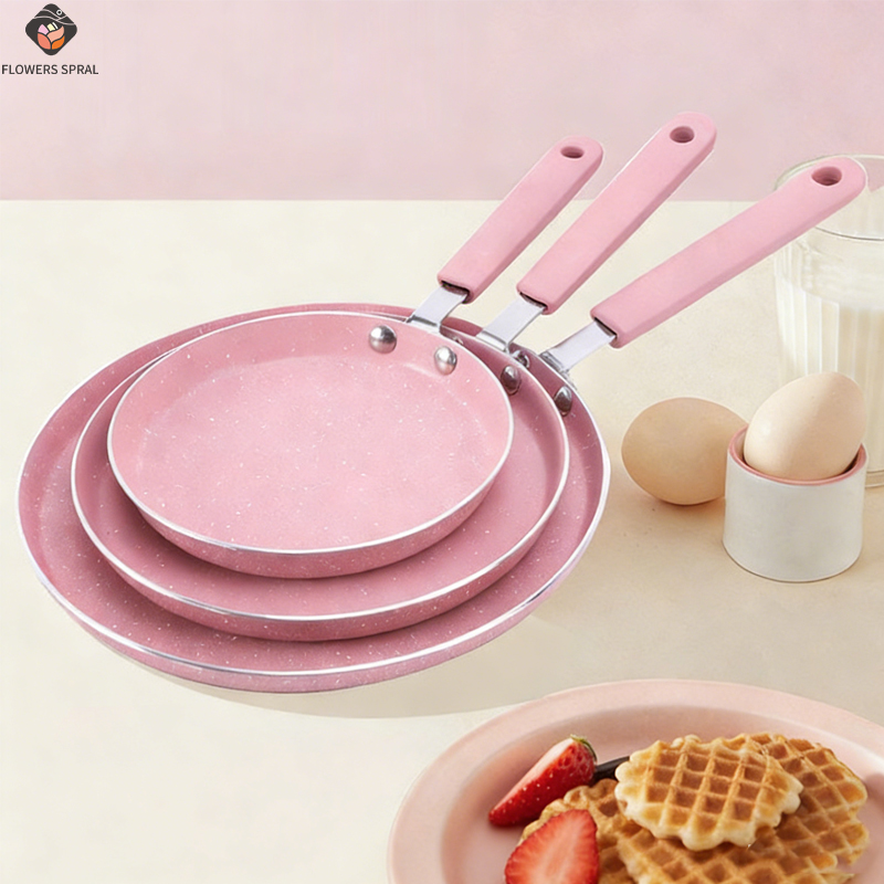 1 Non Stick Pink Frying Pan Fo - Egg Waffle Pan のレビューと価格